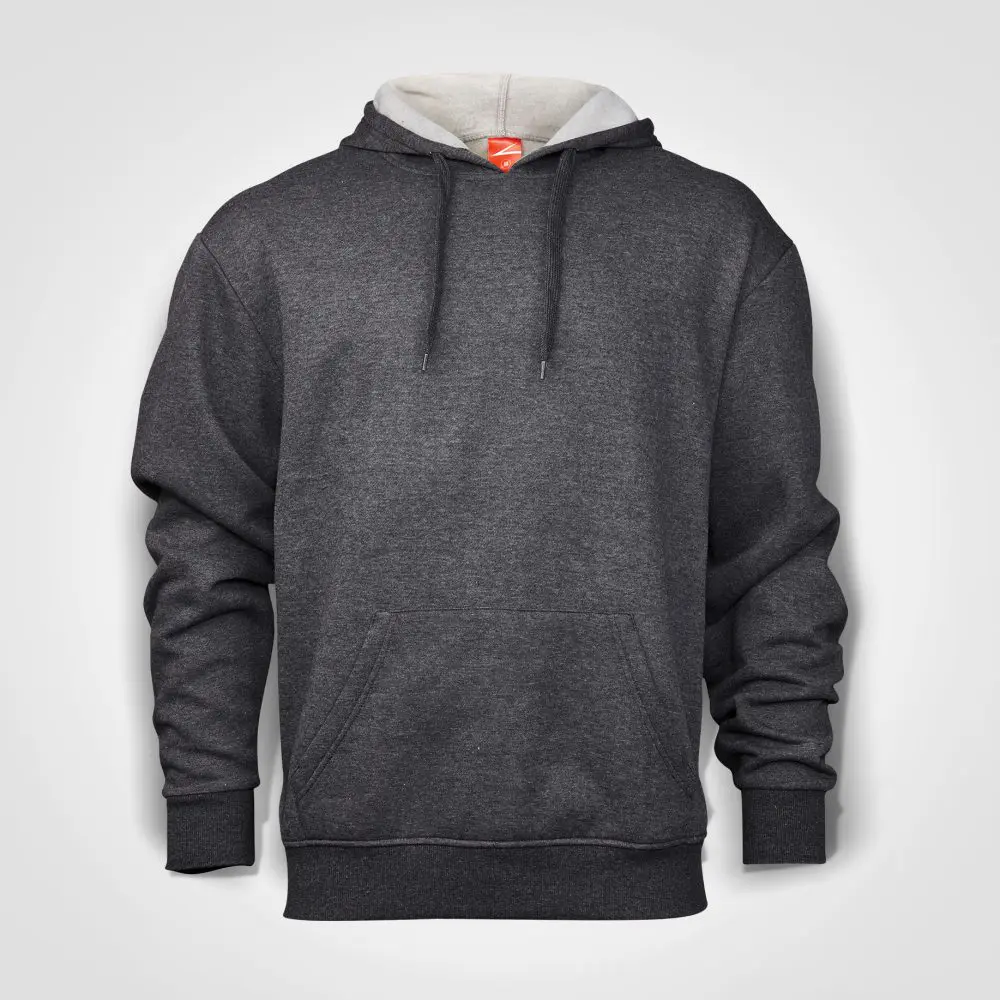 Base Hoodie Charcoal Melange