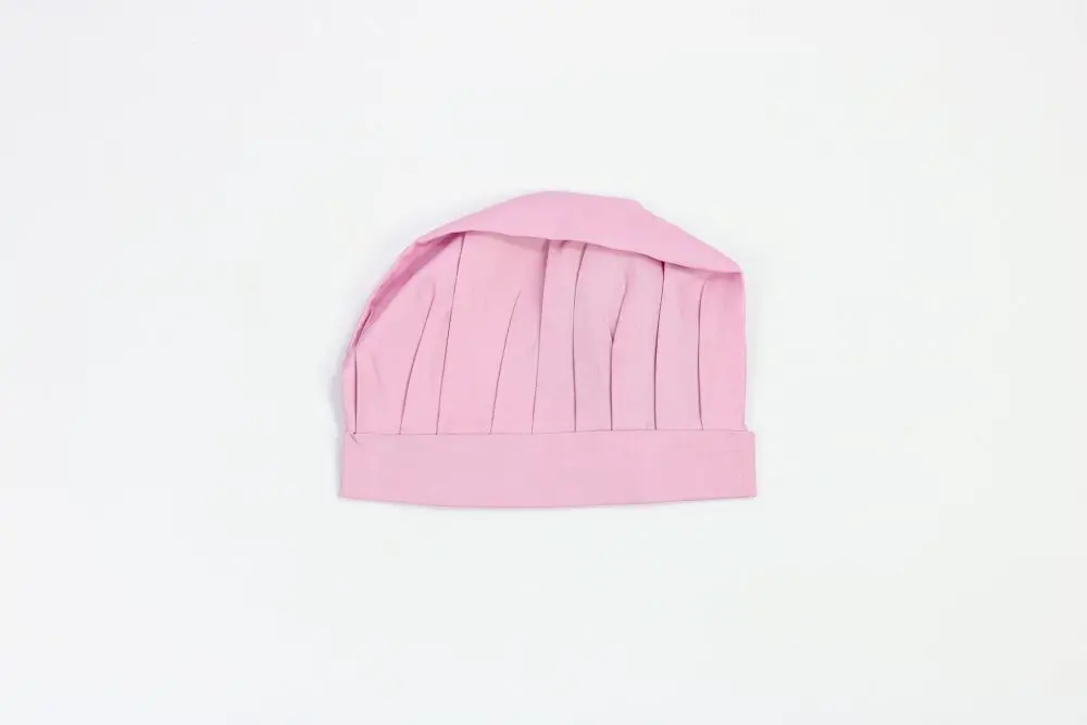 Kids Chef Hat Baby Pink