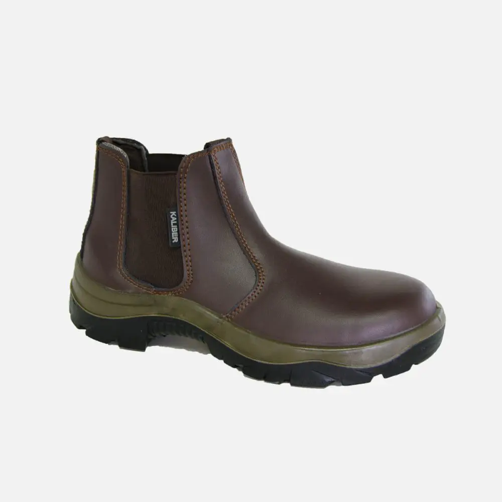 Kaliber Safety Footwear Chelsea Choc