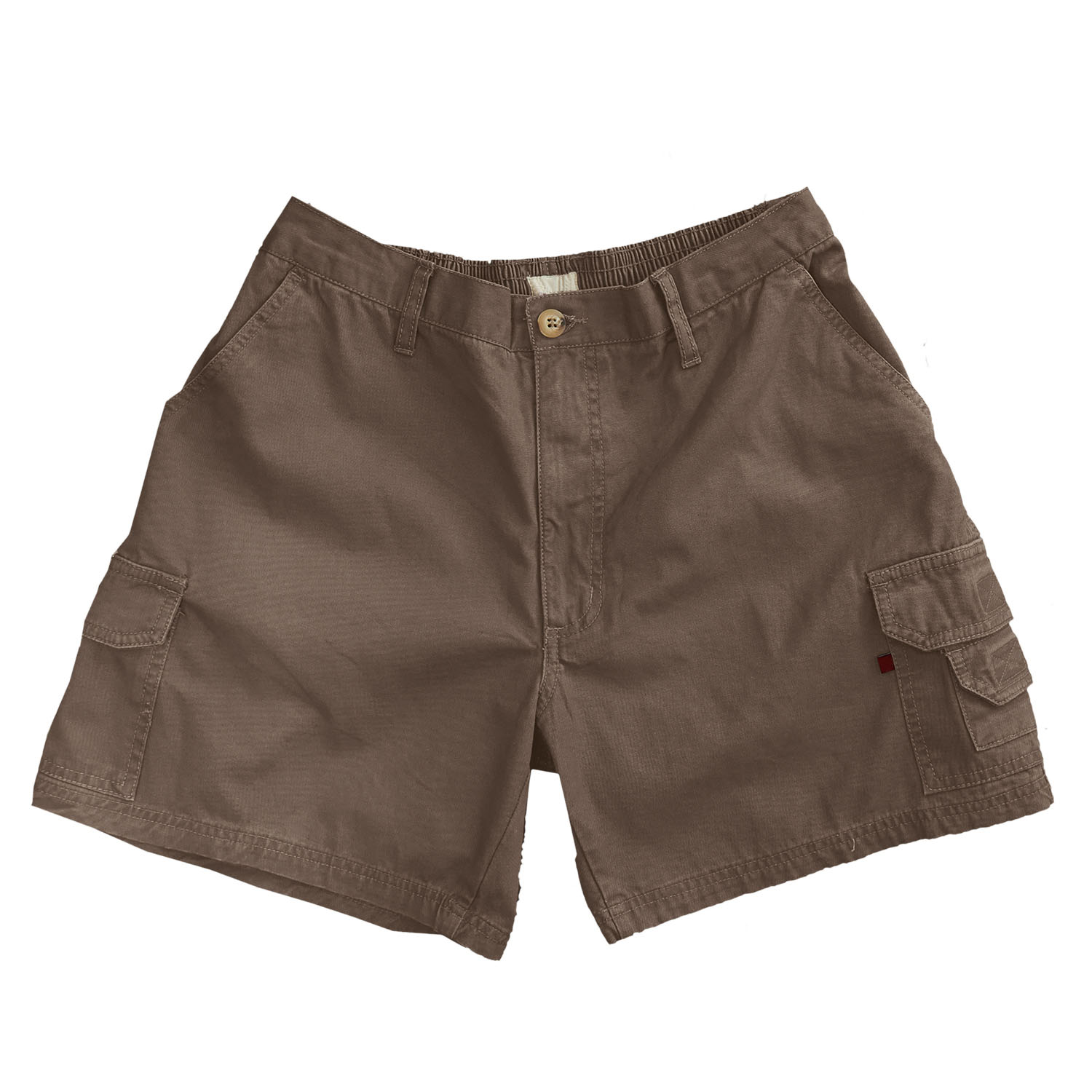 elasticated cargo shorts