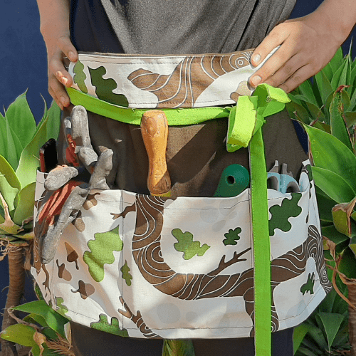 Gardening Trees and Nuts Apron