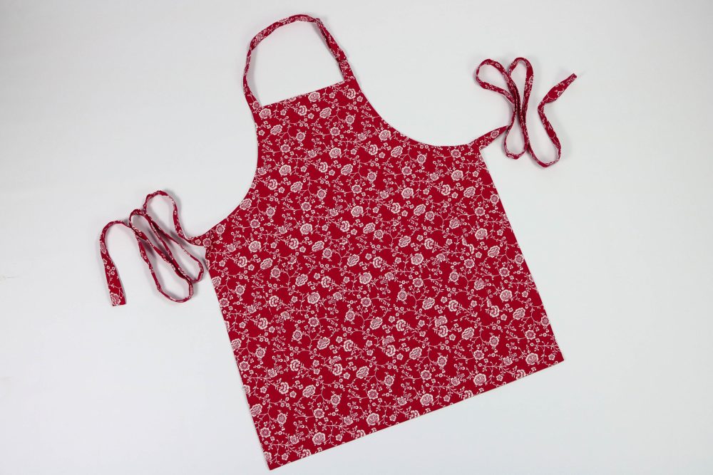 Kitchen Aprons Red Floral