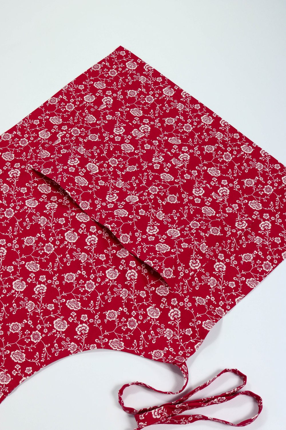 Floral Kitchen Aprons in Red