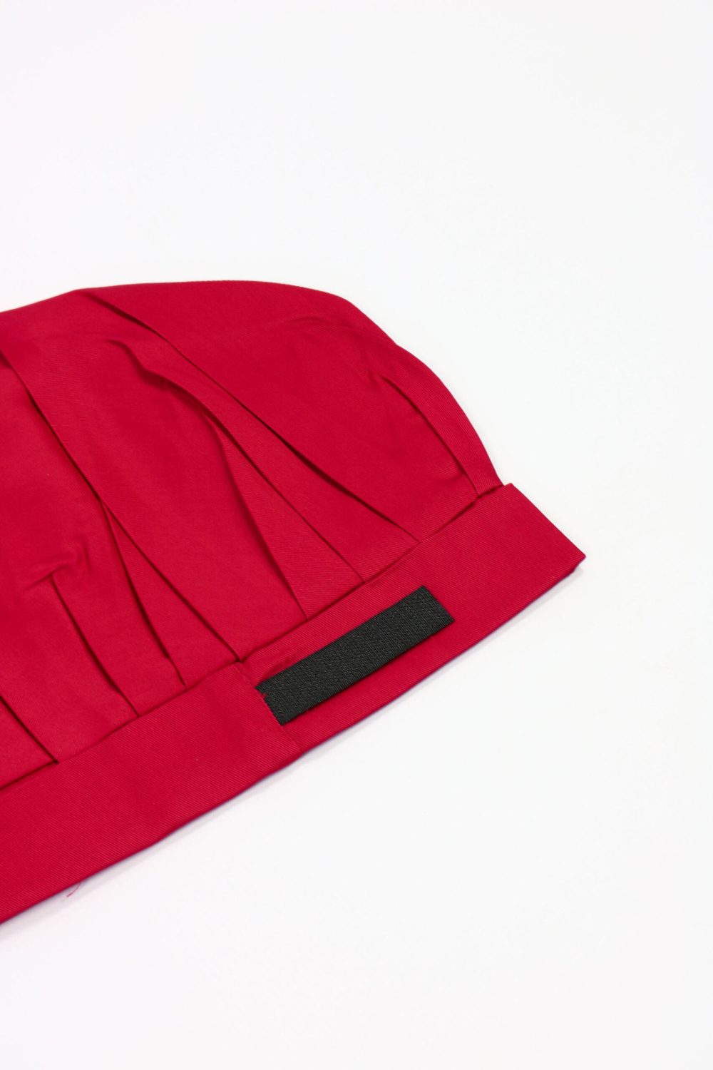 Close-Up of Red Kids Chef Hat