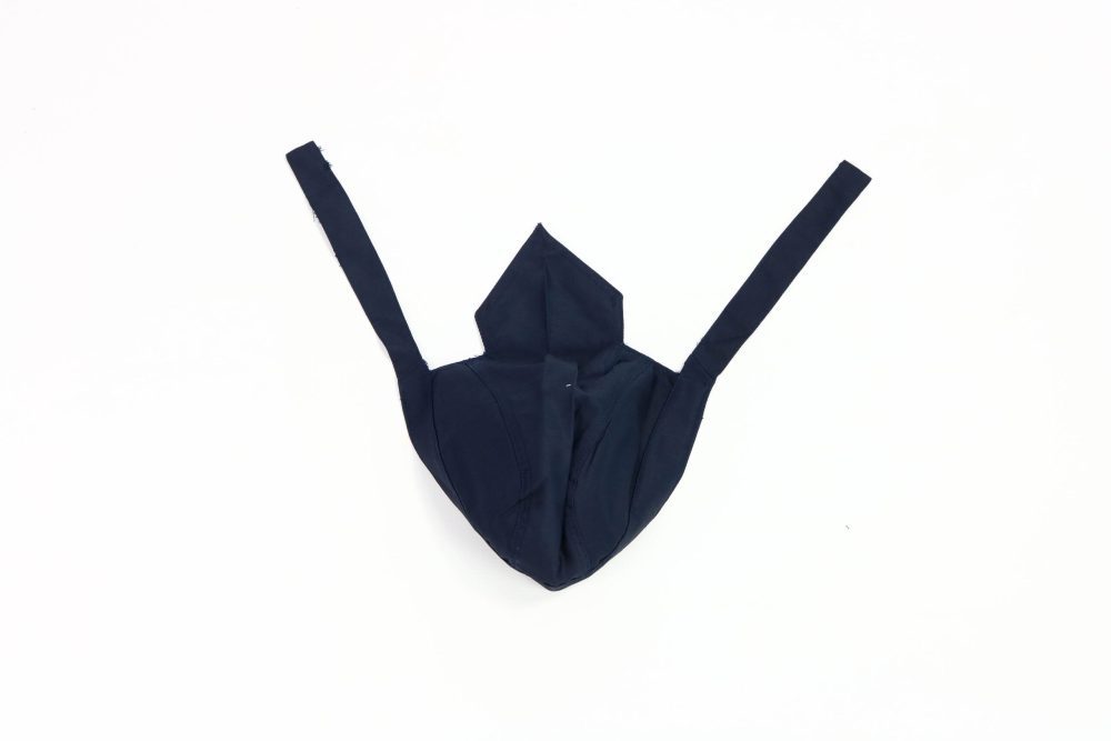 Chef Panel Bandanna Hat Navy