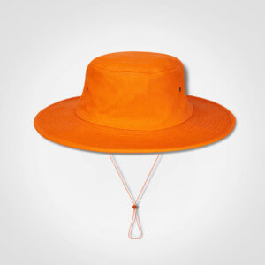 Orange Cricket Hat