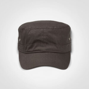 Fidel Cap Charcoal Grey