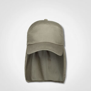 Fisherman Olive Cap Front view