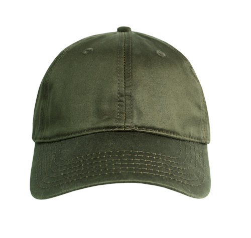 Oilskin Olive green Cap