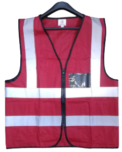 Reflective Vests Maroon